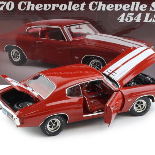 1:18 ACME 1970 Chevrolet Chevelle SS 454 LS6 Coupe Cranberry red A1805530