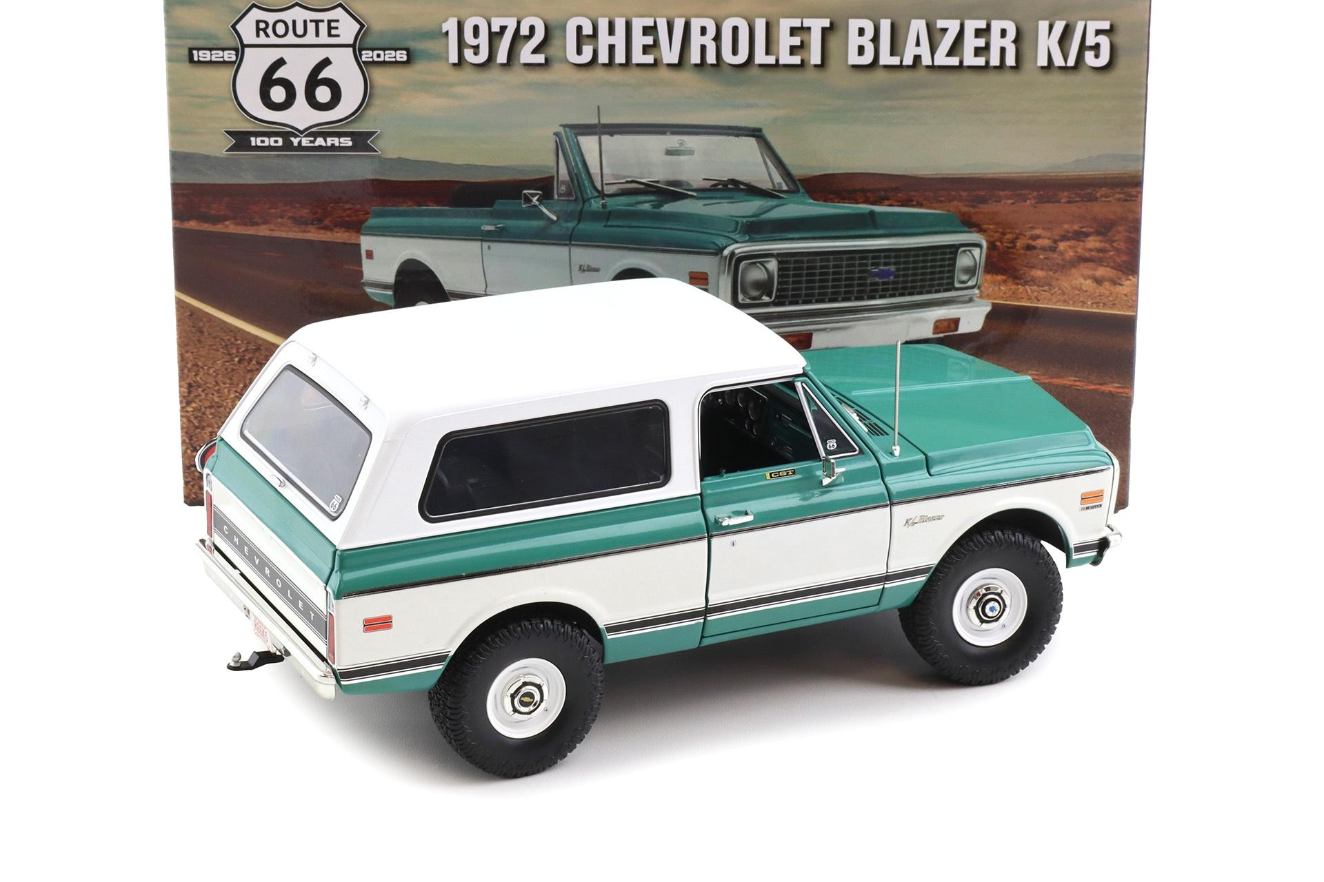 1:18 ACME 1972 Chevrolet Blazer K/5 CST Route 66 - 100th Anniversary A1807717R66
