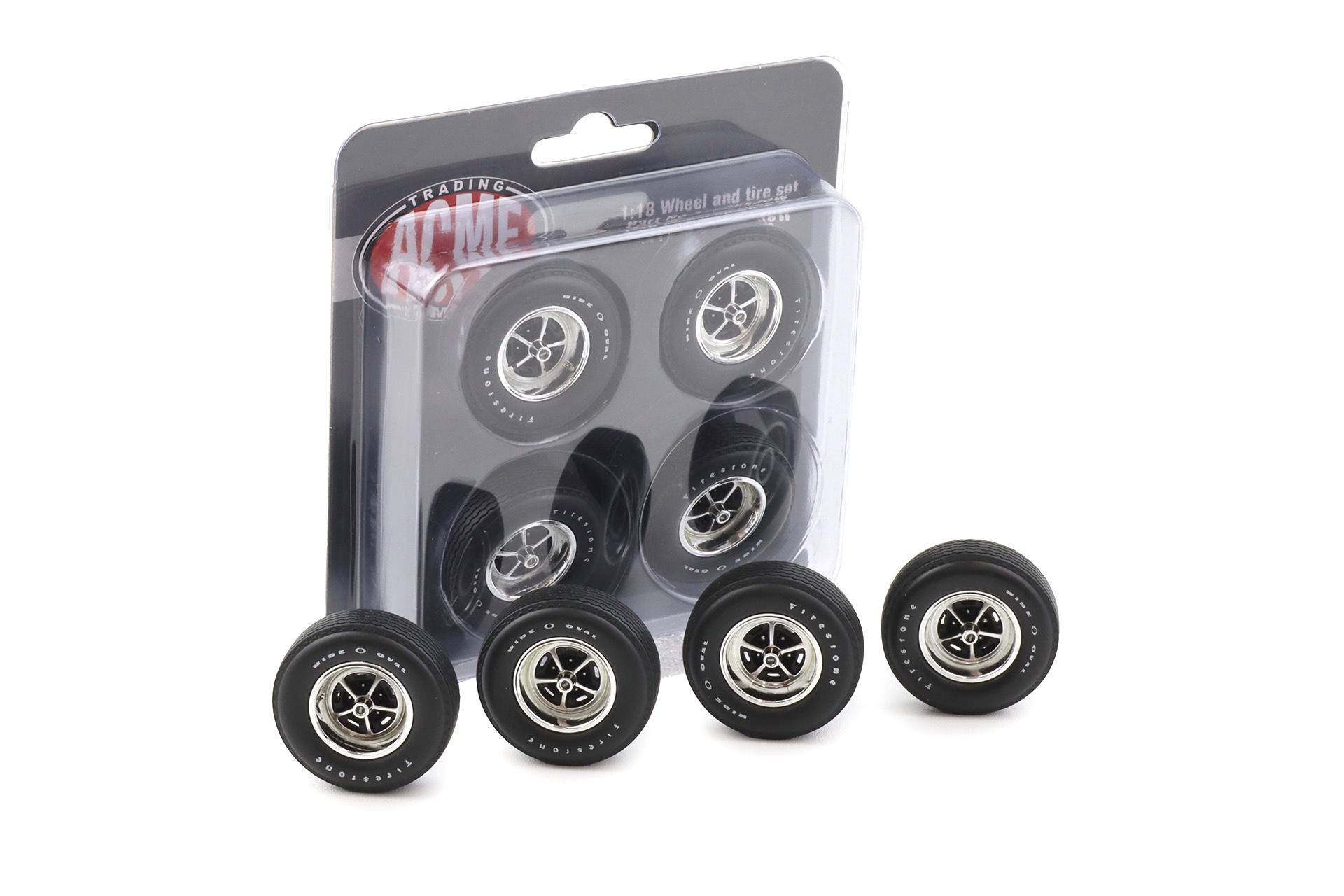 1:18 ACME Chevelle Super Sport Wheel and Tire Set Radsatz Räder 4 pcs. A1805530W