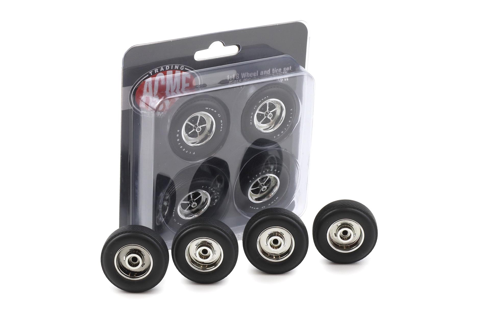 1:18 ACME Chevelle Super Sport Wheel and Tire Set Radsatz Räder 4 pcs. A1805530W