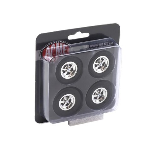 1:18 ACME Cragar Wheel and Tire Set Radsatz Räder 4 pcs. A1801229W