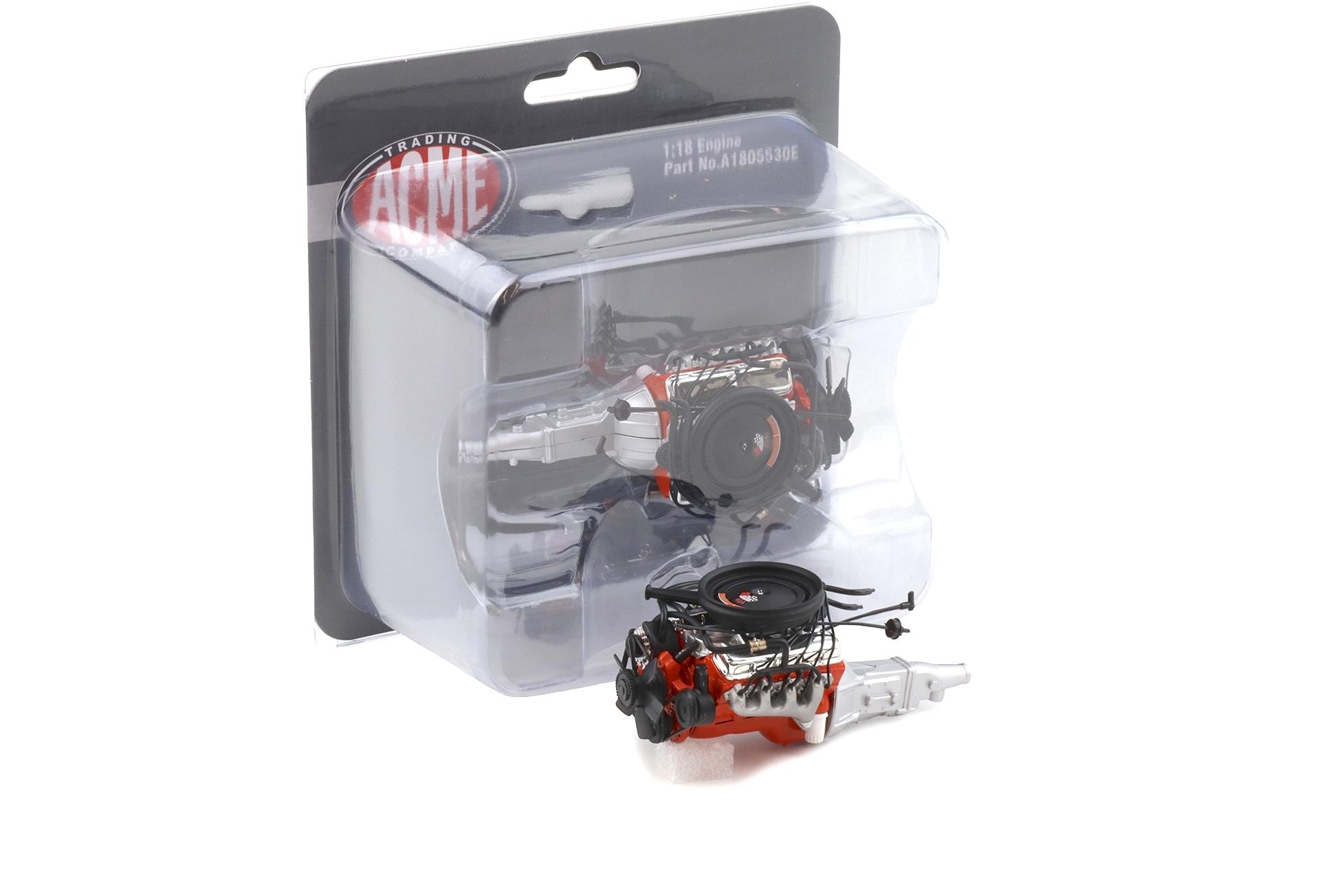 1:18 ACME Chevelle 454 LS6 Motor & Getriebe Engine and trans A1805530E