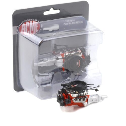 1:18 ACME Chevelle 454 LS6 Motor & Getriebe Engine and trans A1805530E