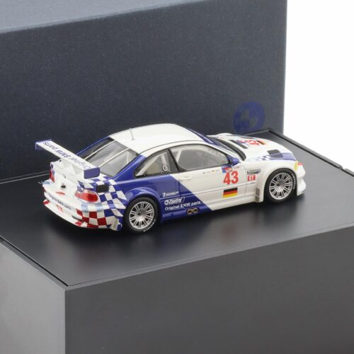 1:43 Minichamps BMW M3 GTR 2001 Müller/ Ekblom #43 DEALER VERSION