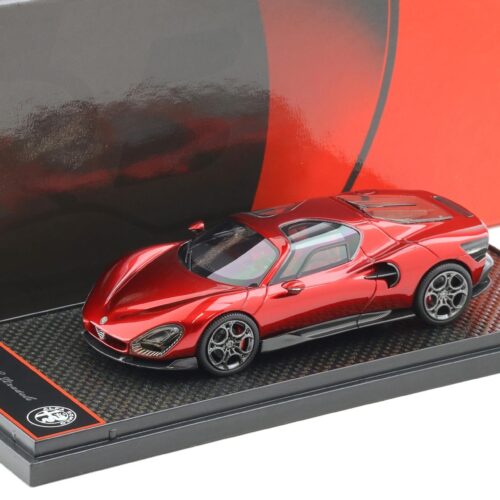 1:43 BBR Alfa Romeo 33 Stradale Rosso Villa dÂ´Este red metallic - Limited 333 pcs.