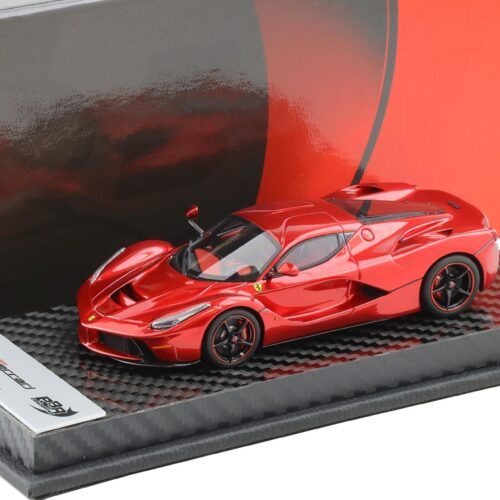 1:43 BBR Deluxe Ferrari LaFerrari Rosso Fuoco Gloss F1 VIP owner - Limited 46 pcs.