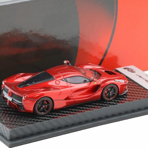 1:43 BBR Deluxe Ferrari LaFerrari Rosso Fuoco Gloss F1 VIP owner - Limited 46 pcs.