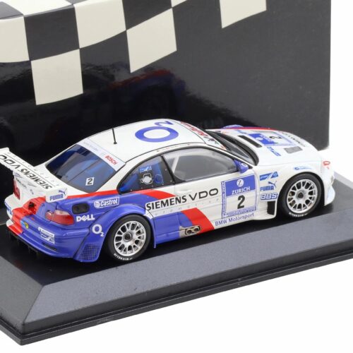 1:43 Minichamps BMW M3 E46 GTR ADAC 24h 2005 #2 Lamy/ Said/ Huisman/ Priaulx