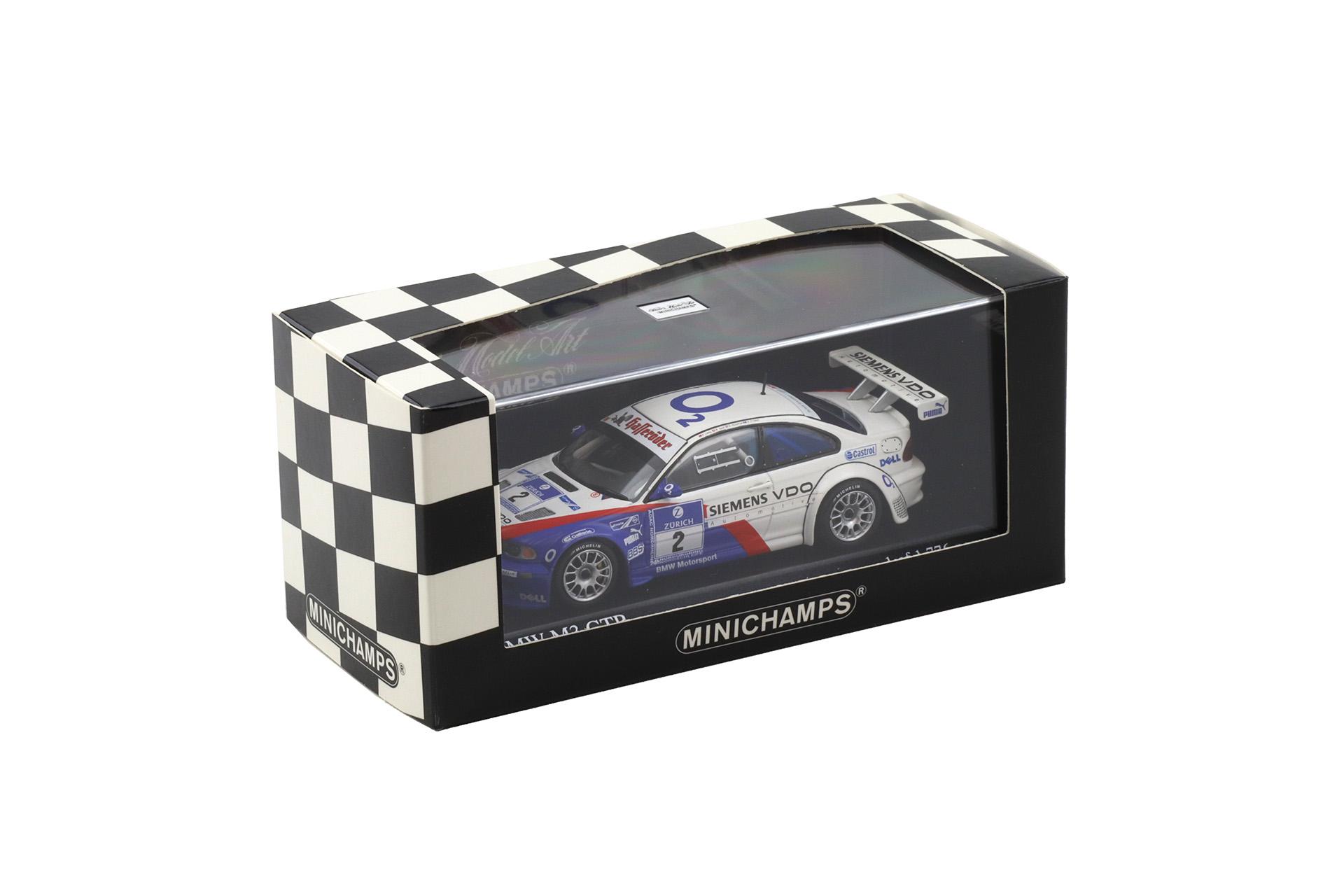 1:43 Minichamps BMW M3 E46 GTR ADAC 24h 2005 #2 Lamy/ Said/ Huisman/ Priaulx