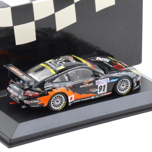 1:43 Minichamps Porsche 911 996 GT3 RS 24h Le Mans 2005 Yamagishi/Pompidou #91