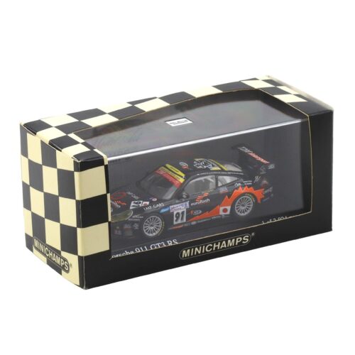 1:43 Minichamps Porsche 911 996 GT3 RS 24h Le Mans 2005 Yamagishi/Pompidou #91