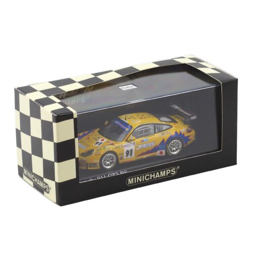 1:43 Minichamps Porsche 911 996 GT3 RS 24h Le Mans 2006 Yamagishi/ de Fourmoux #91