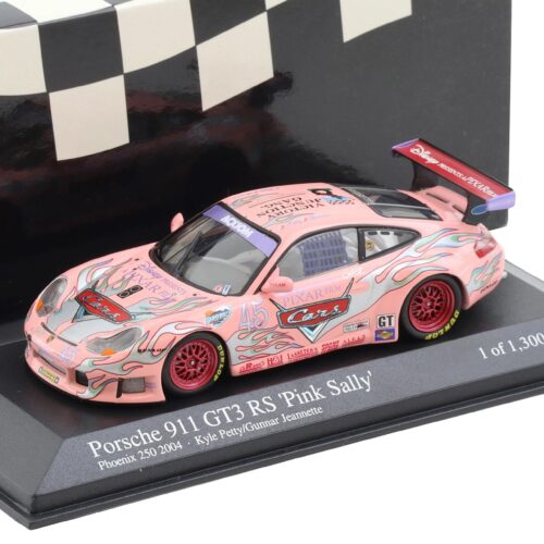 1:43 Minichamps Porsche 911 996 GT3 RS Pink Sally Phoenix 250 2004 Petty/ Jeannette