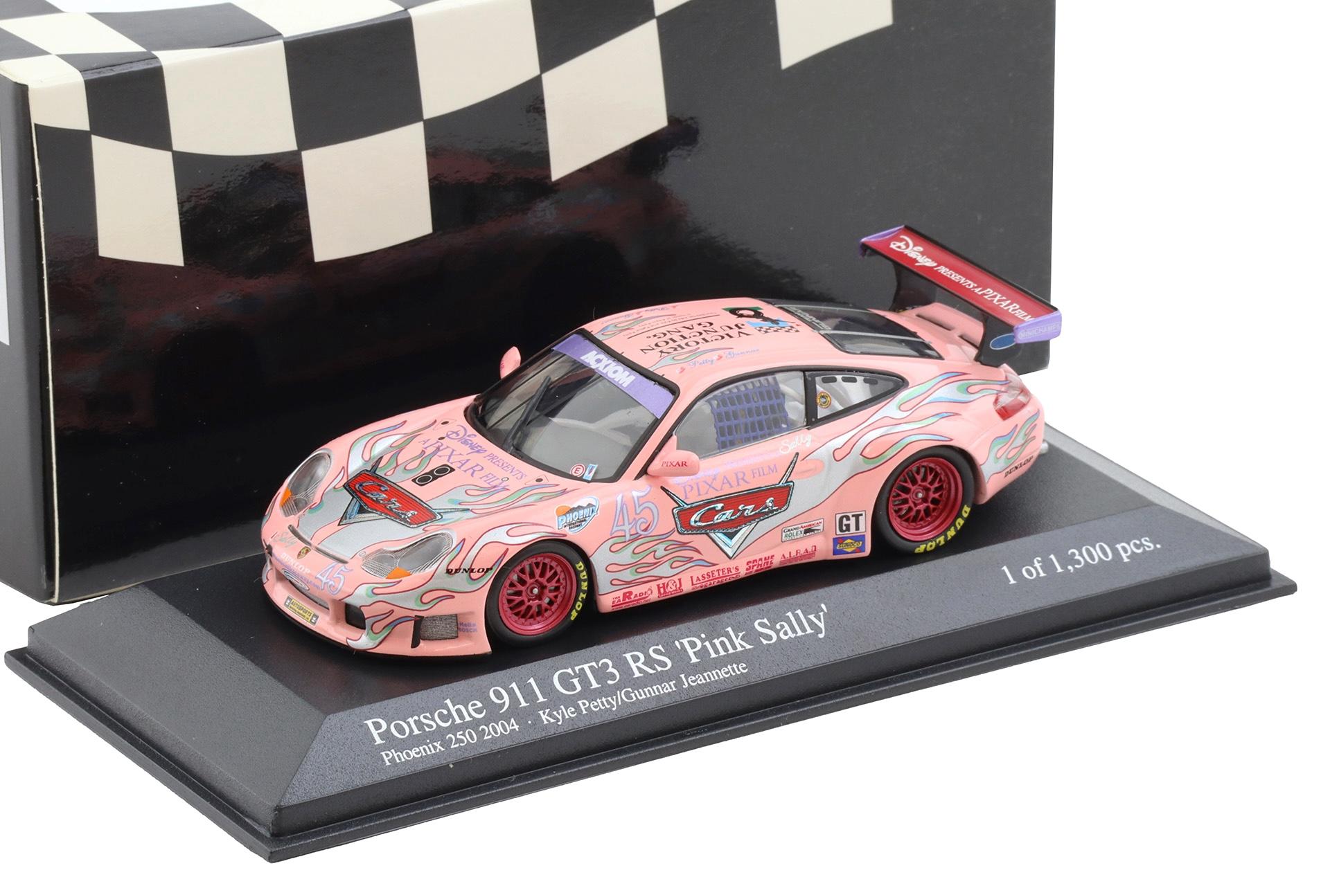 ID 112744 orig 1.jpg 1:43 Minichamps Porsche 911 996 GT3 RS Pink Sally Phoenix 250 2004 Petty/ Jeannette