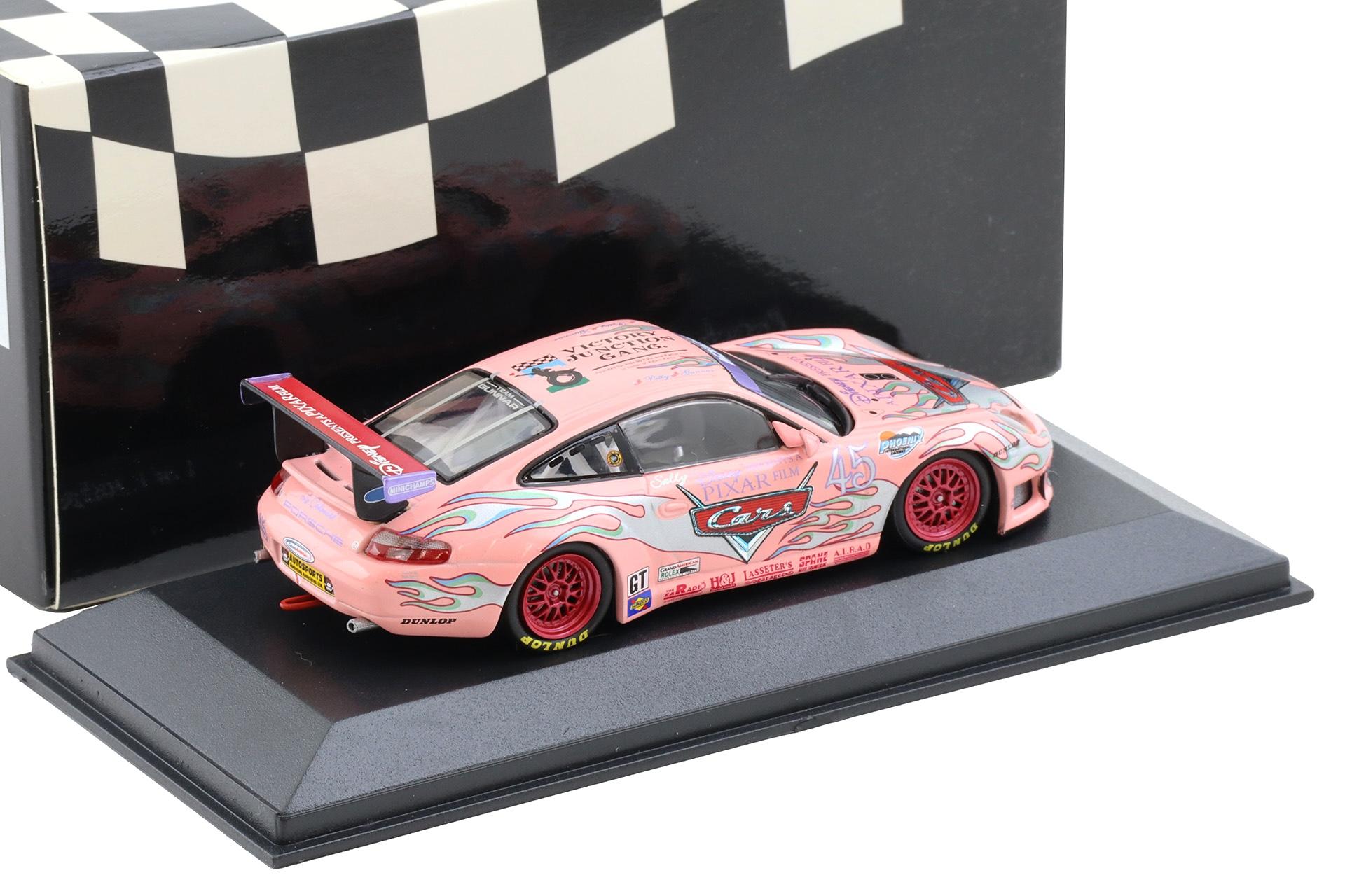 1:43 Minichamps Porsche 911 996 GT3 RS Pink Sally Phoenix 250 2004 Petty/ Jeannette