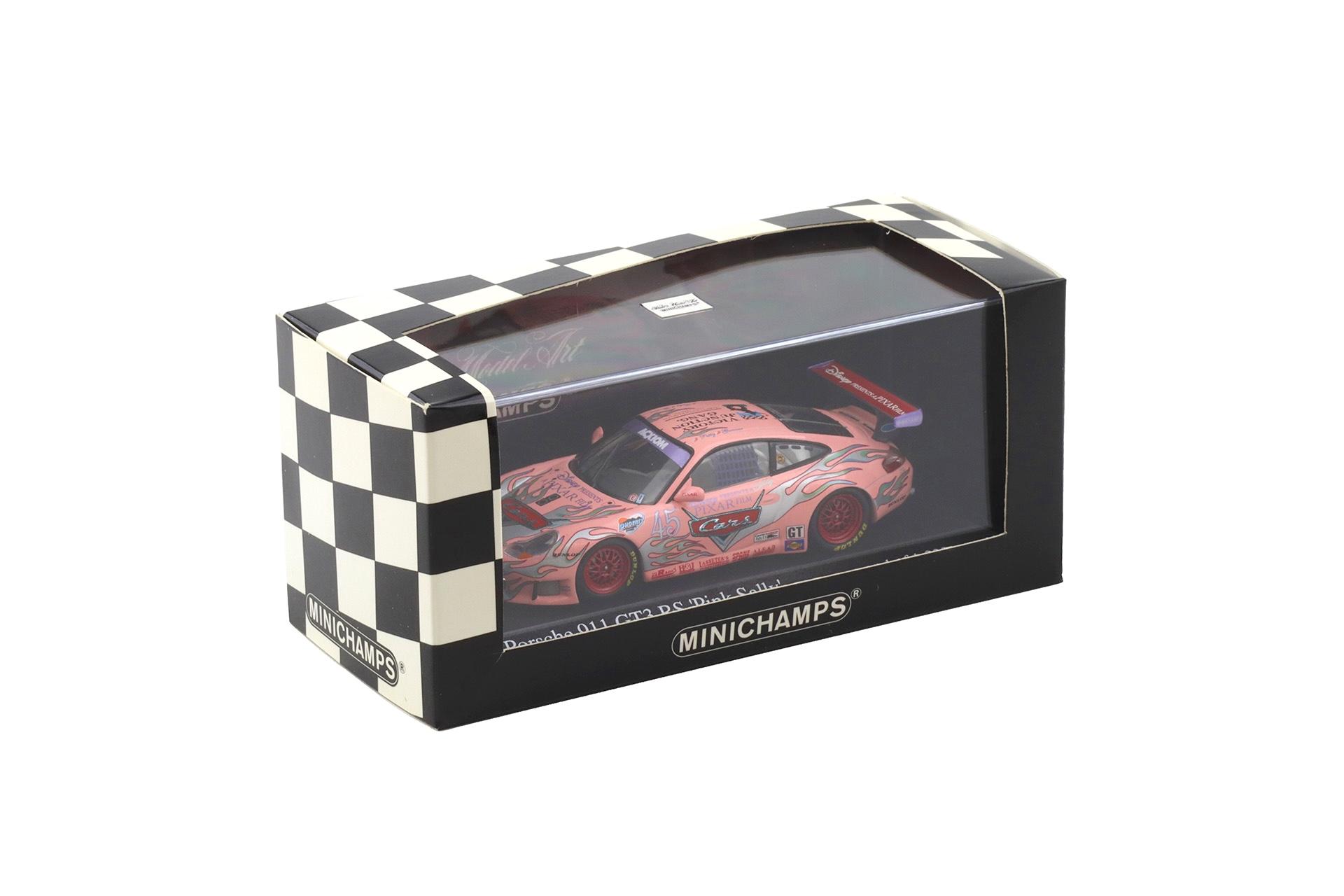 1:43 Minichamps Porsche 911 996 GT3 RS Pink Sally Phoenix 250 2004 Petty/ Jeannette
