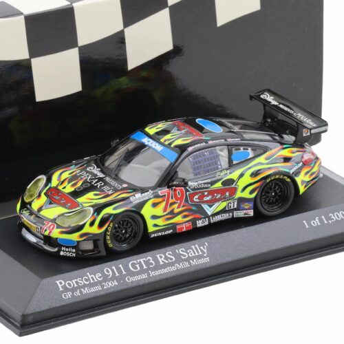 1:43 Minichamps Porsche 911 996 GT3 RS Sally GP Of Miami 2004 Jeannette/ Minter