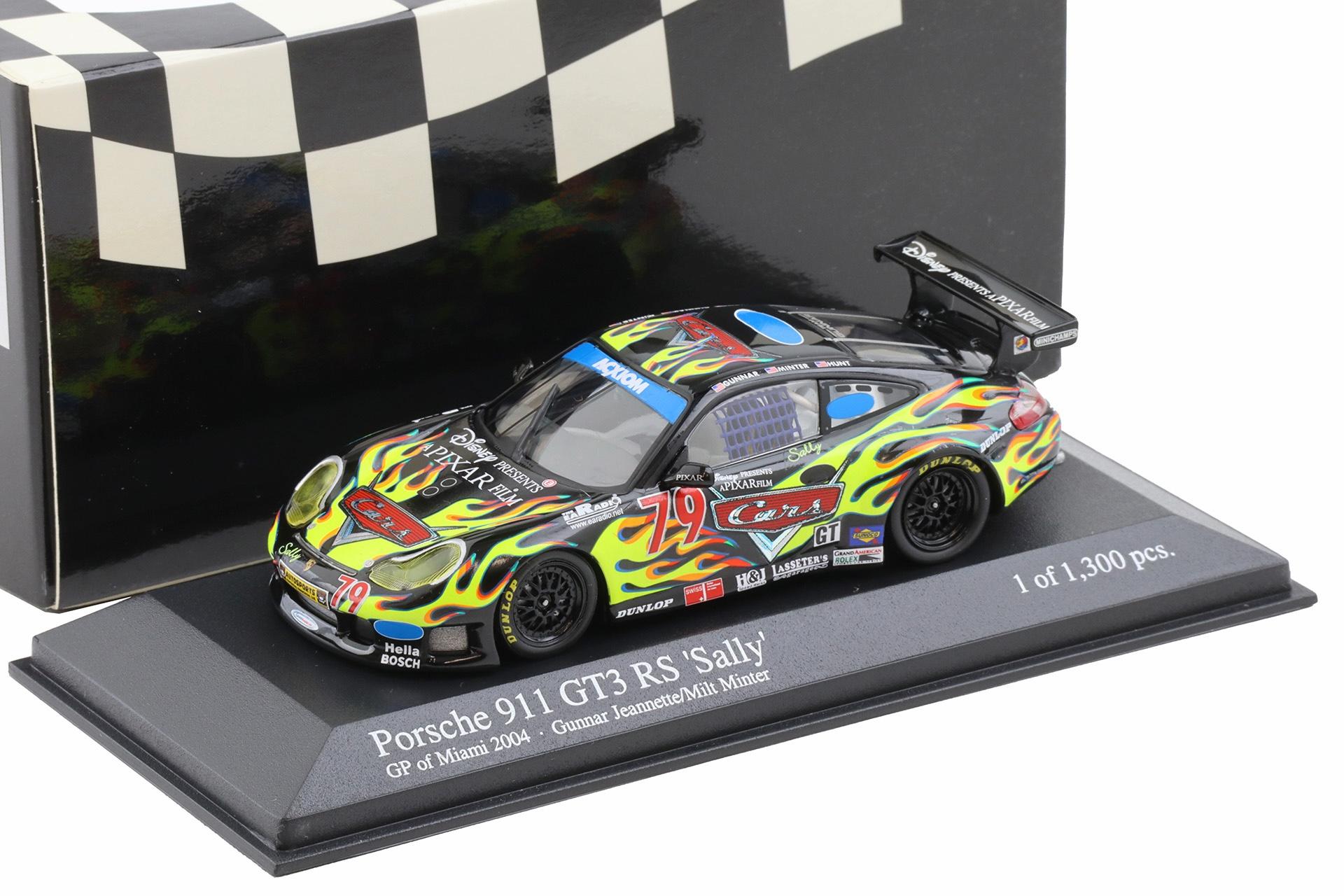 ID 112747 orig.jpg 1:43 Minichamps Porsche 911 996 GT3 RS Sally GP Of Miami 2004 Jeannette/ Minter