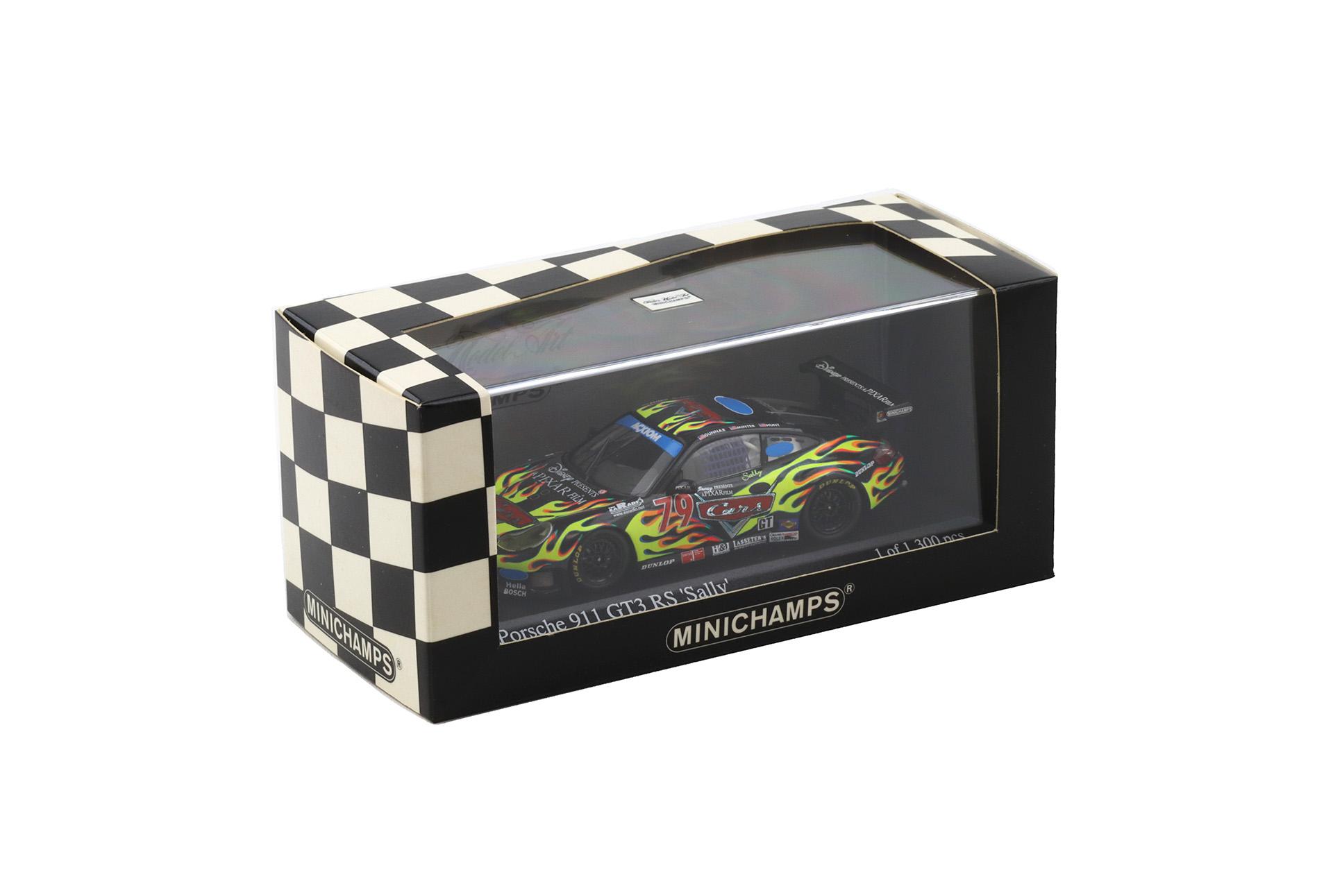 1:43 Minichamps Porsche 911 996 GT3 RS Sally GP Of Miami 2004 Jeannette/ Minter