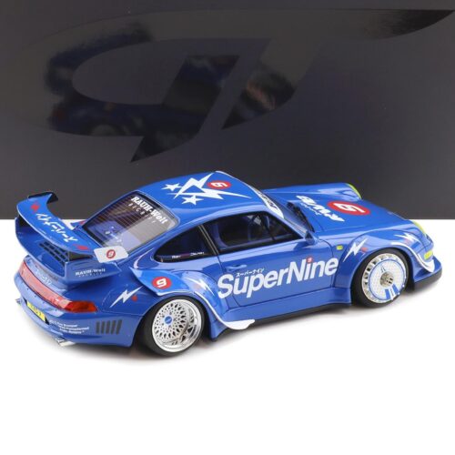 1:18 GT Spirit GT316 Porsche 911 (993) RWB HONG KONG #9 SuperNine blue 2019