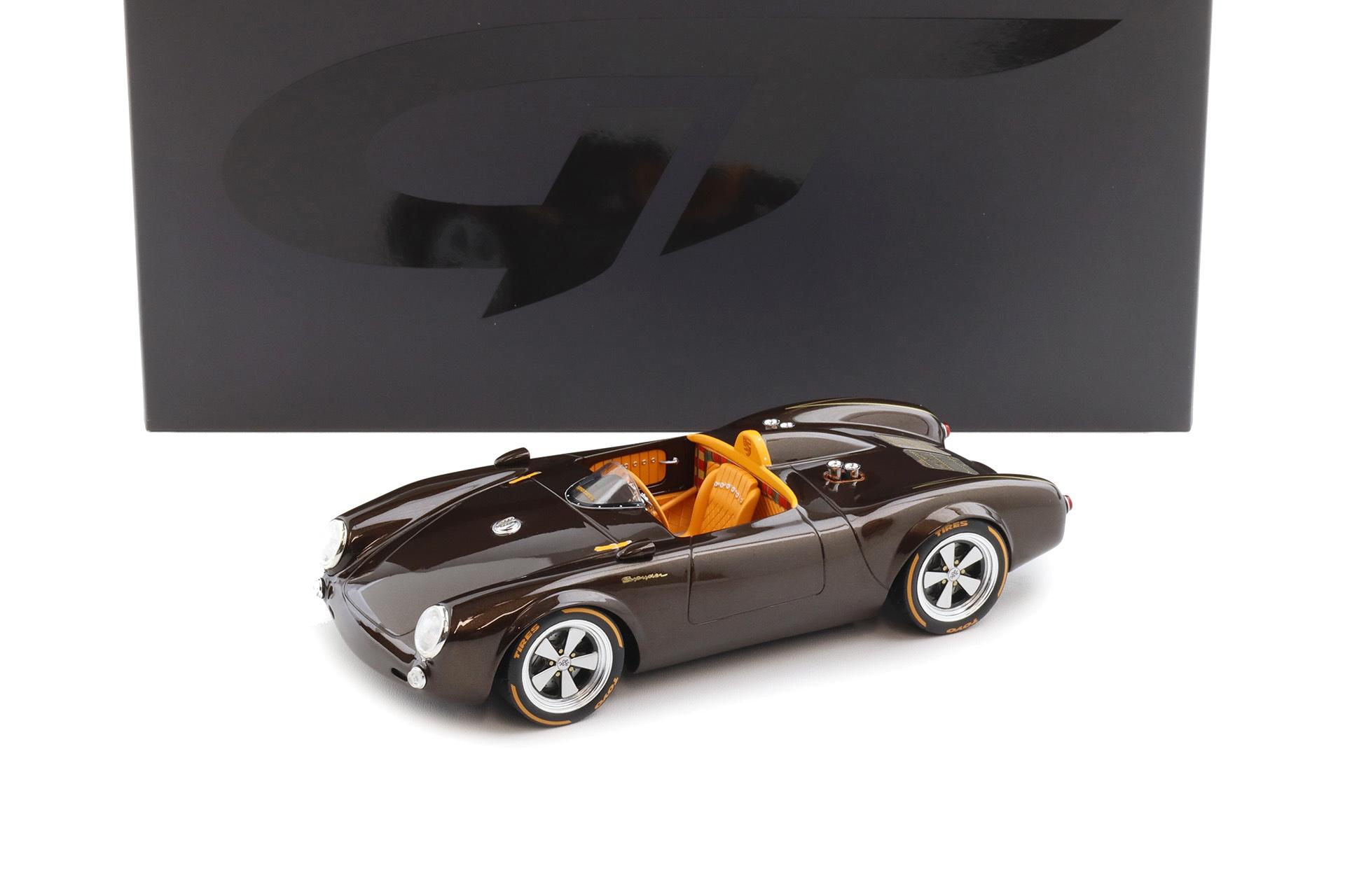 1:18 GT Spirit GT416 Porsche 550 Spyder S-Klub by Slang500 and Jonsibal brown