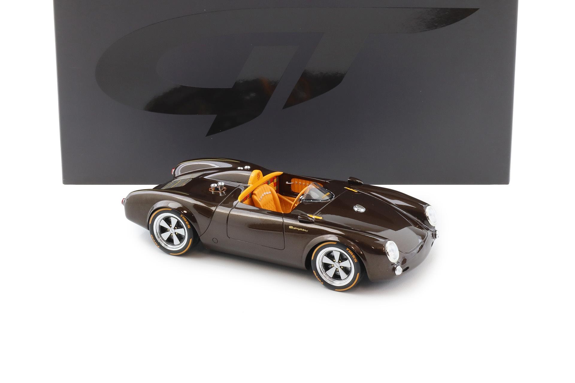 1:18 GT Spirit GT416 Porsche 550 Spyder S-Klub by Slang500 and Jonsibal brown