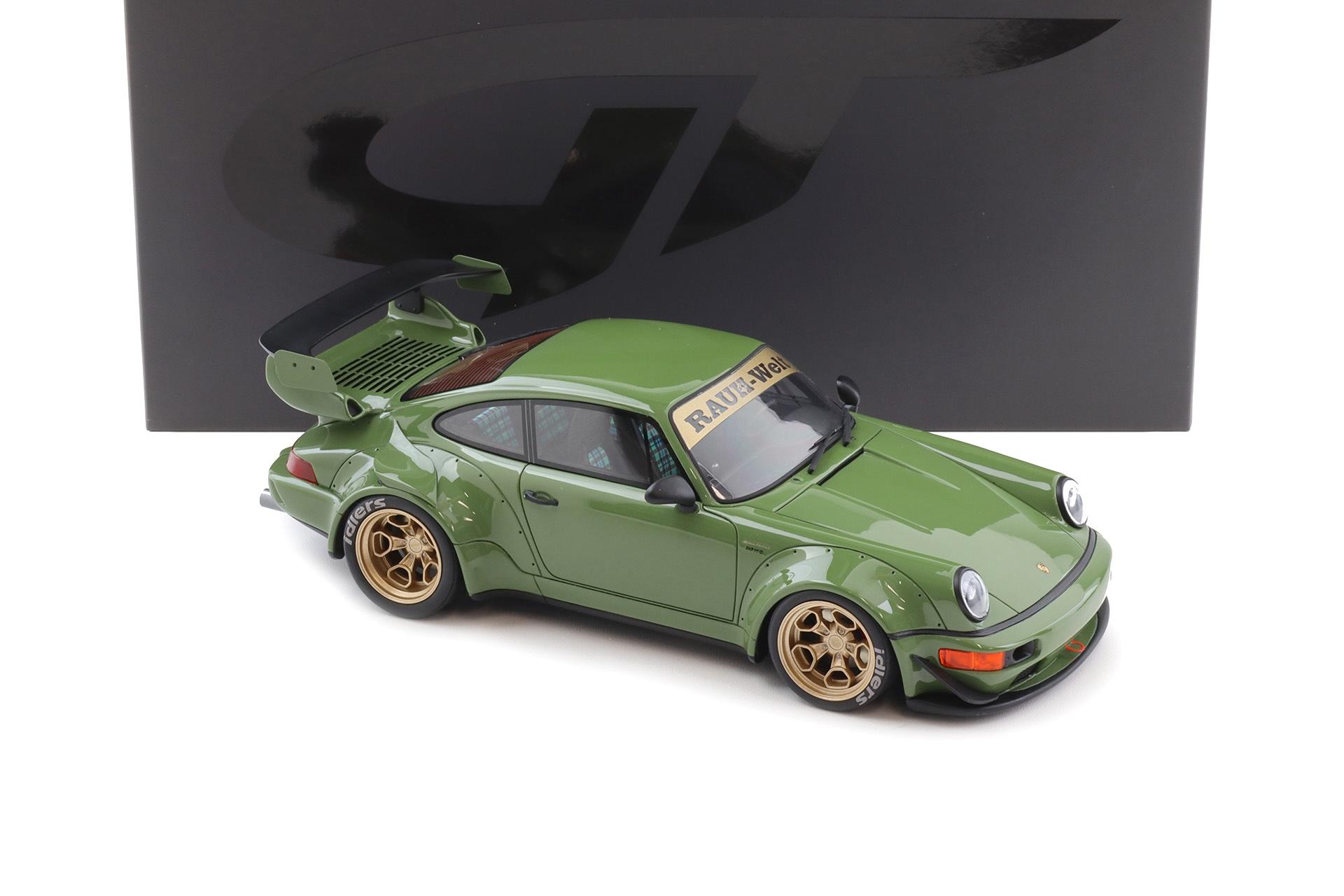 1:18 GT Spirit GT812 Porsche 911 964 RWB RAUH-Welt Atlanta Oliv green