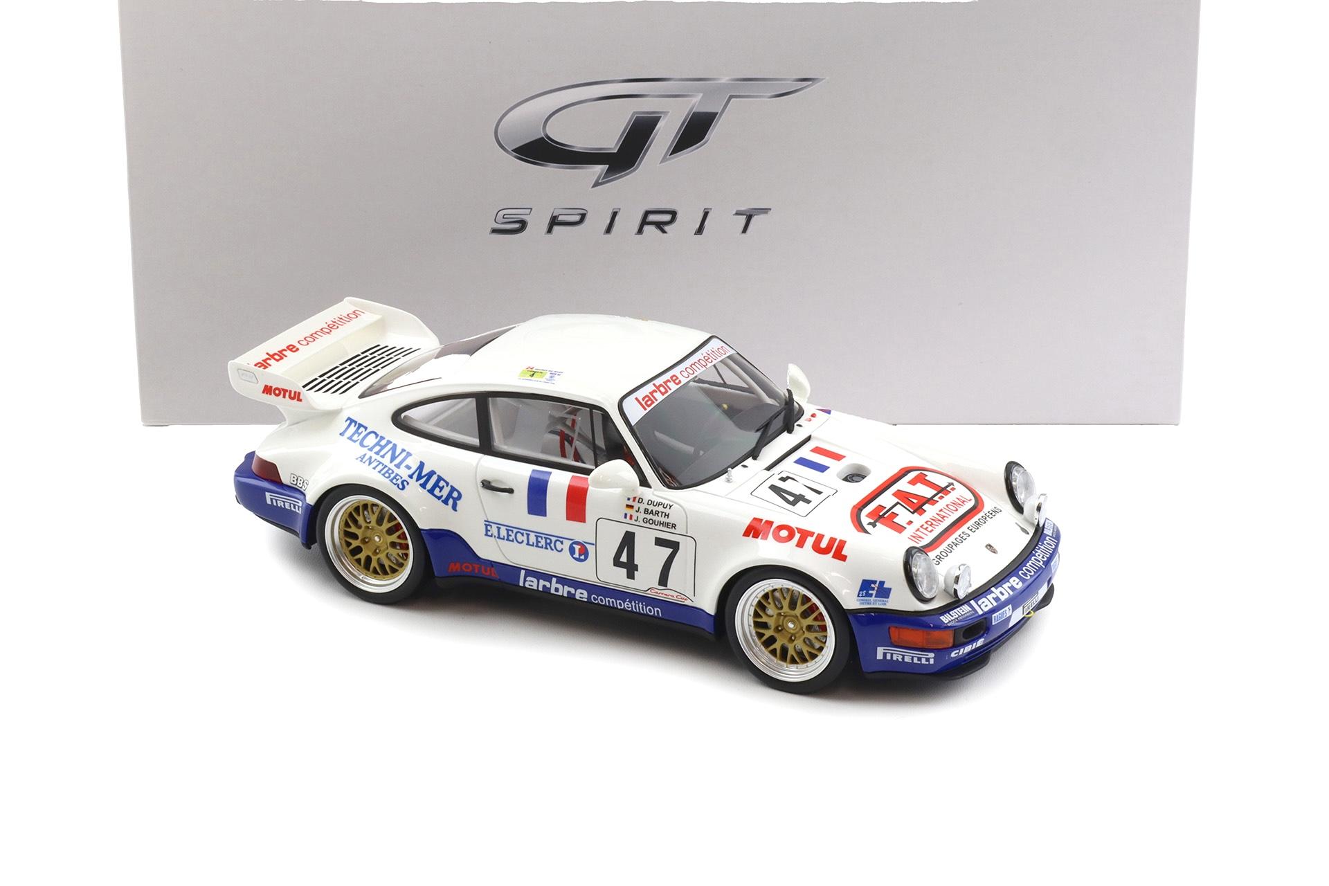 1:18 GT Spirit ZM082 Porsche 911 964 RSR #47 Le Mans 1993 Gouhier/ Barth