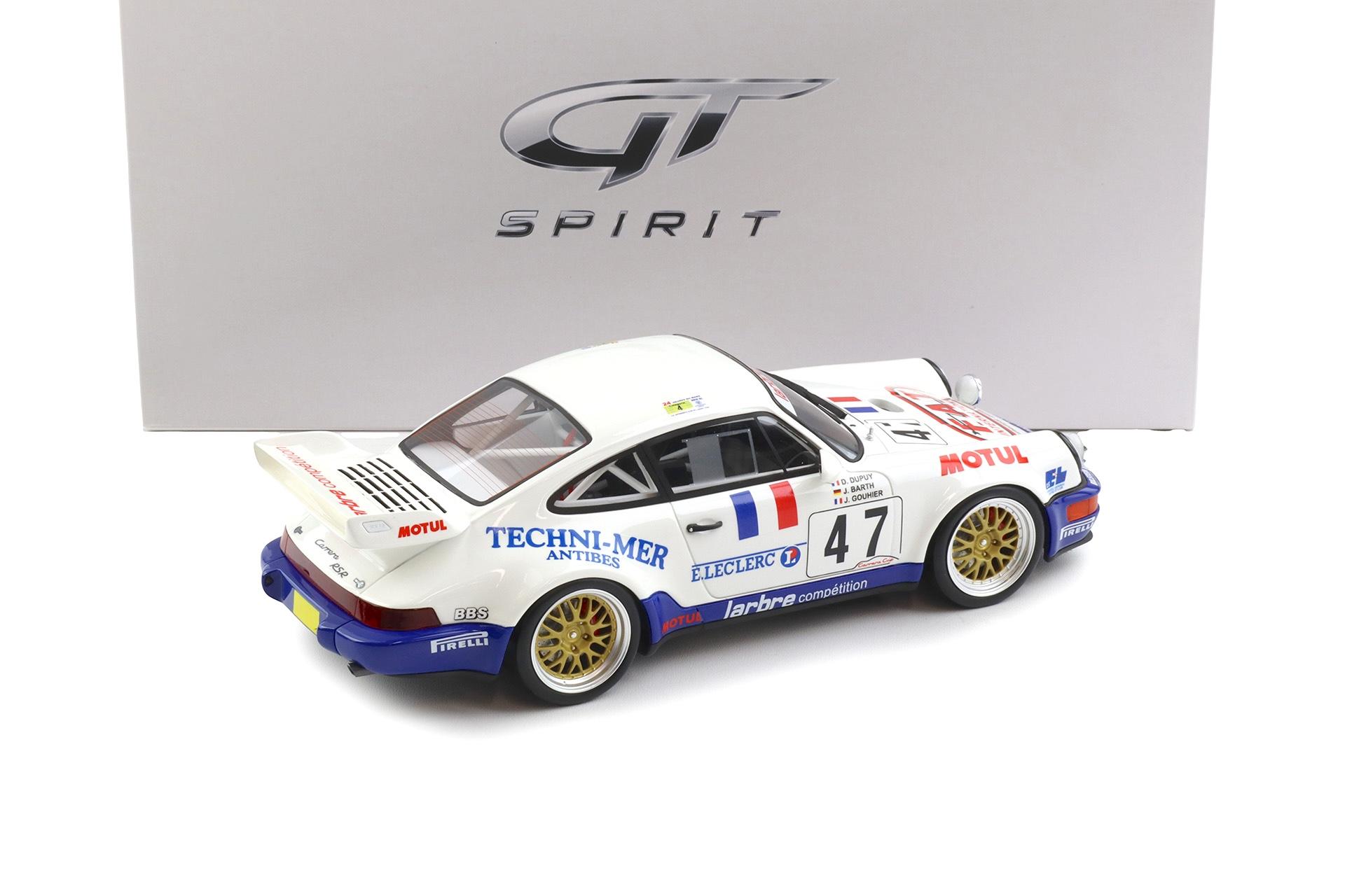 1:18 GT Spirit ZM082 Porsche 911 964 RSR #47 Le Mans 1993 Gouhier/ Barth