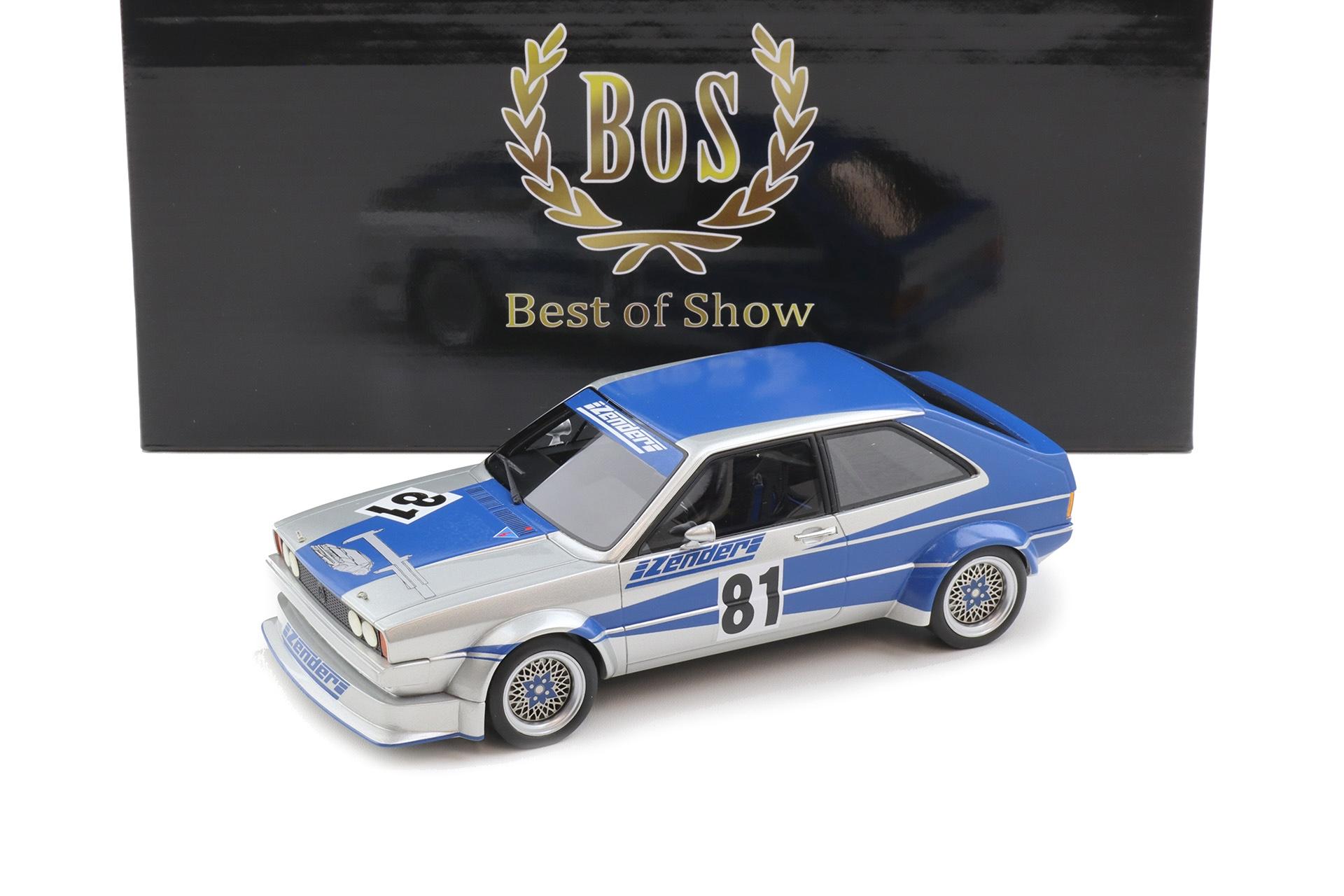 1:18 BOS Models Volkswagen Scirocco I GR.2 Zender DRM 1978 #81