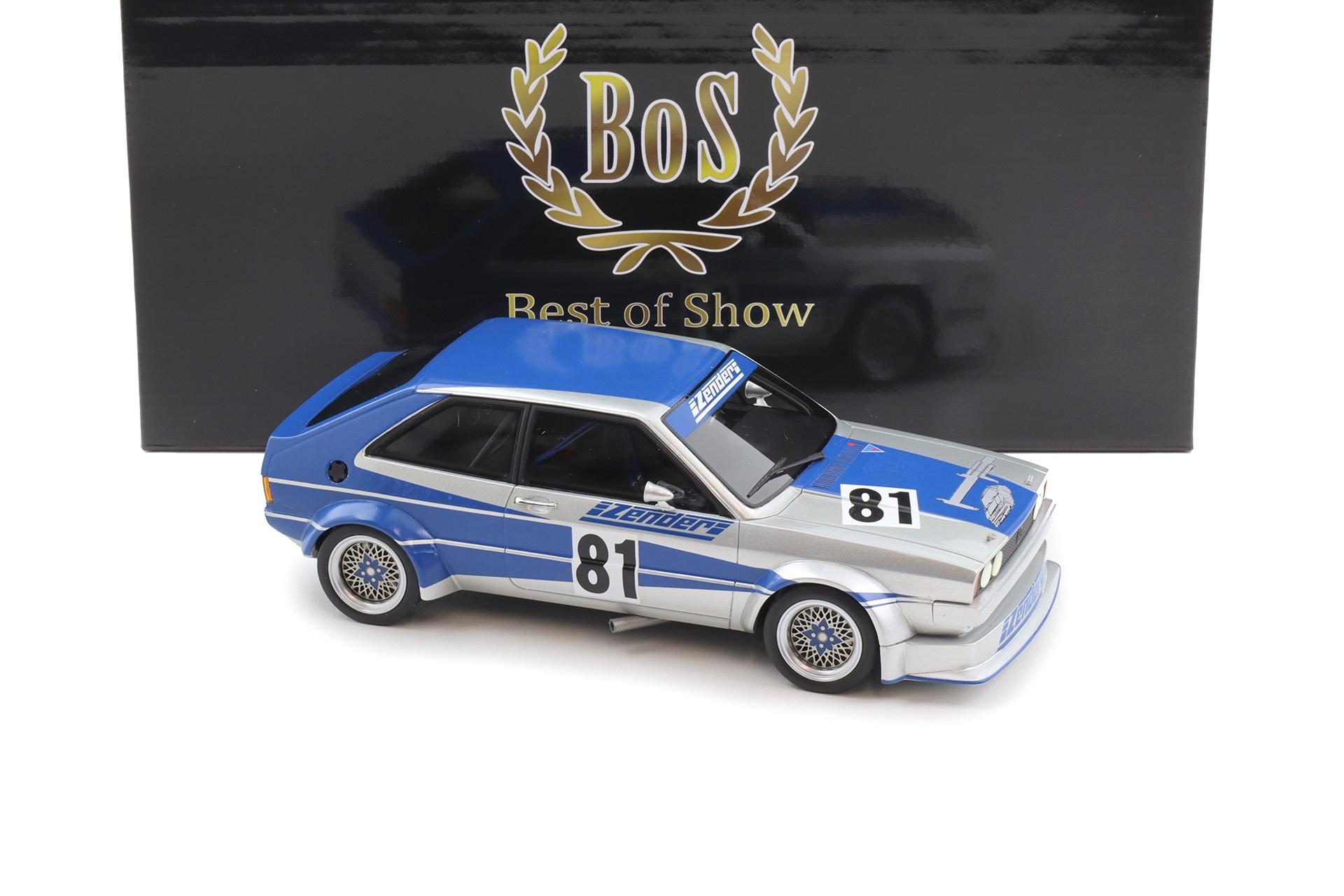 1:18 BOS Models Volkswagen Scirocco I GR.2 Zender DRM 1978 #81