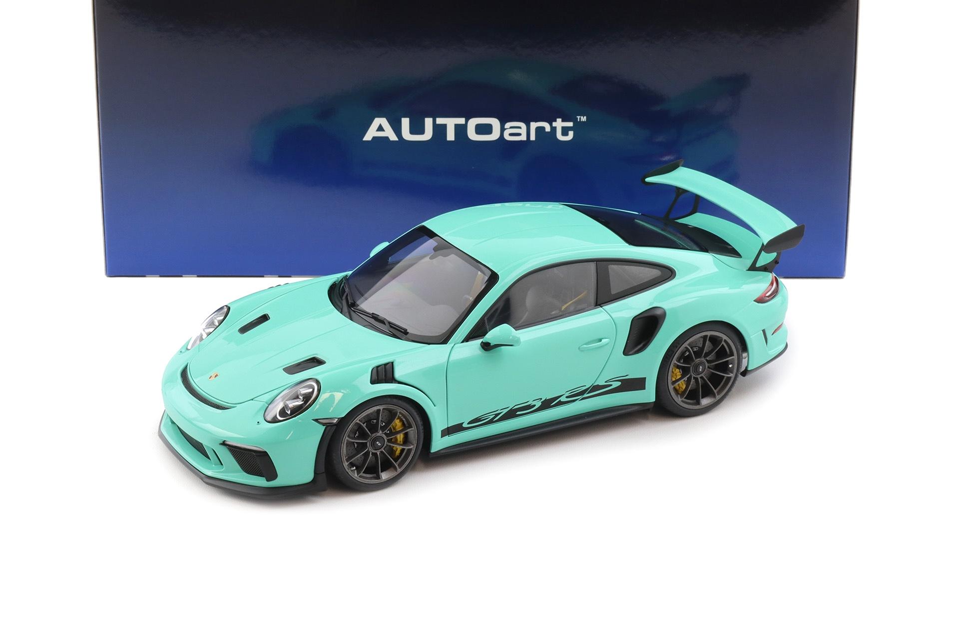 1:18 AUTOart Porsche 911 991.2 GT3 RS Mint green 78181