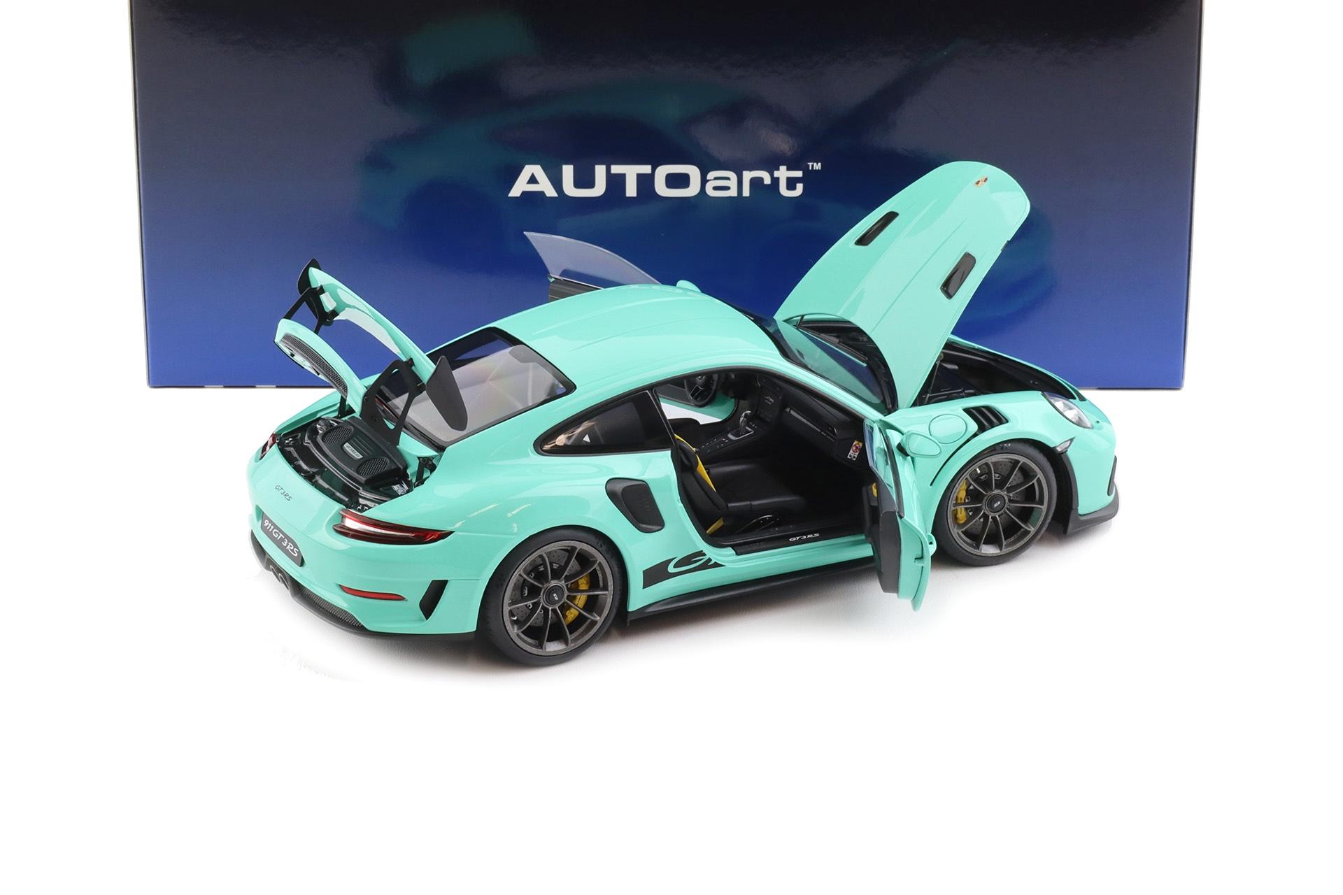1:18 AUTOart Porsche 911 991.2 GT3 RS Mint green 78181