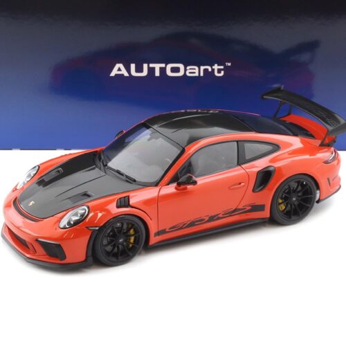 1:18 AUTOart Porsche 911 991.2 GT3 RS Weissach Package Lava orange 78177
