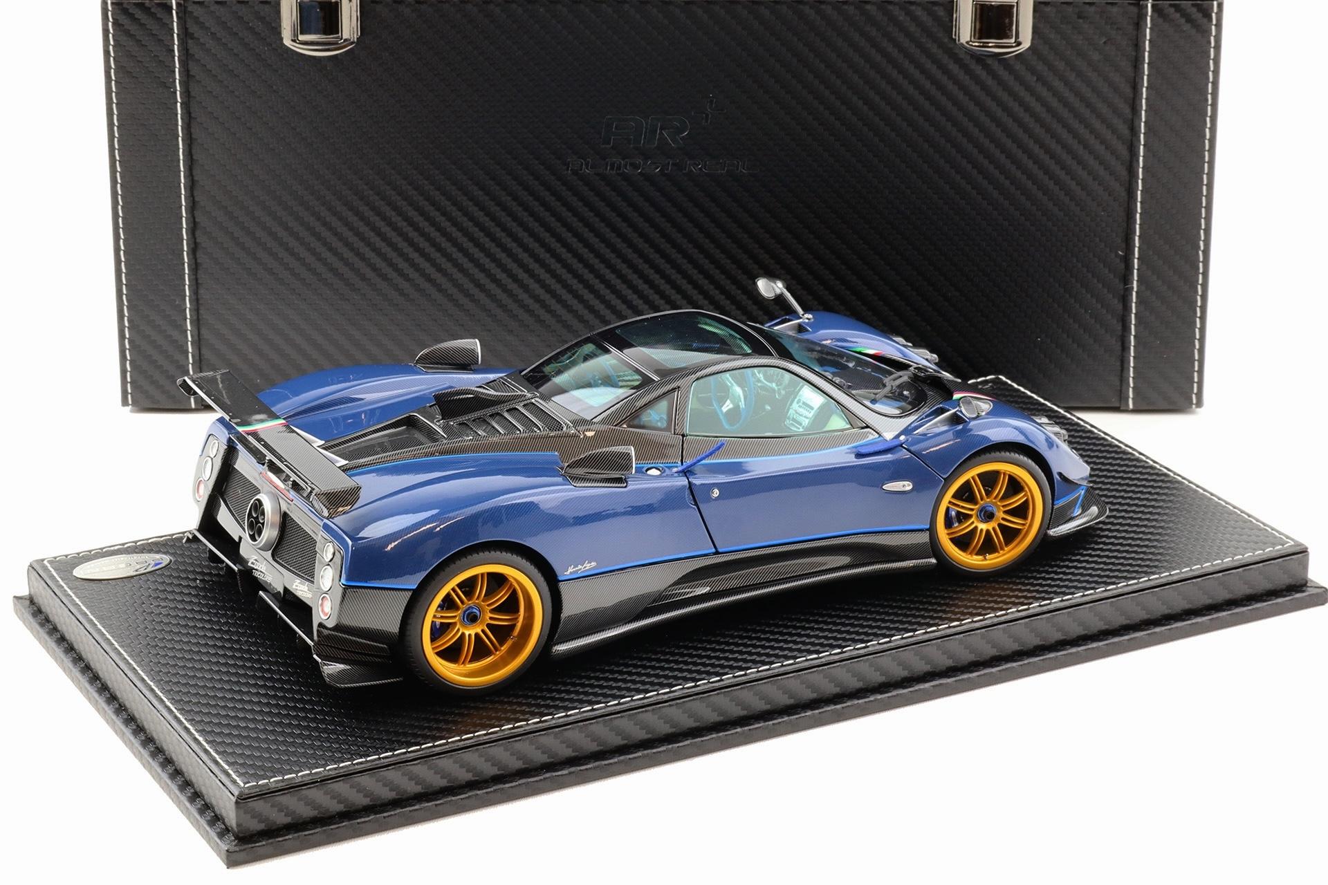 1:18 BBR Almost Real Pagani Zonda Tricolore Diecast full open Special Pack with Showcase