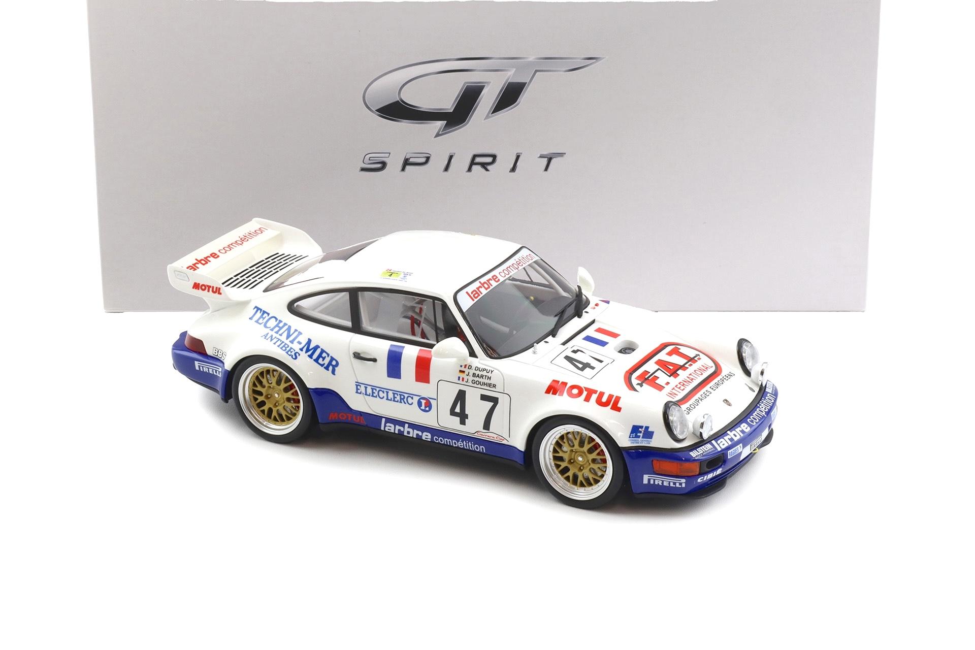 1:18 GT Spirit ZM082 Porsche 911 964 RSR #47 Le Mans 1993 Gouhier/ Barth