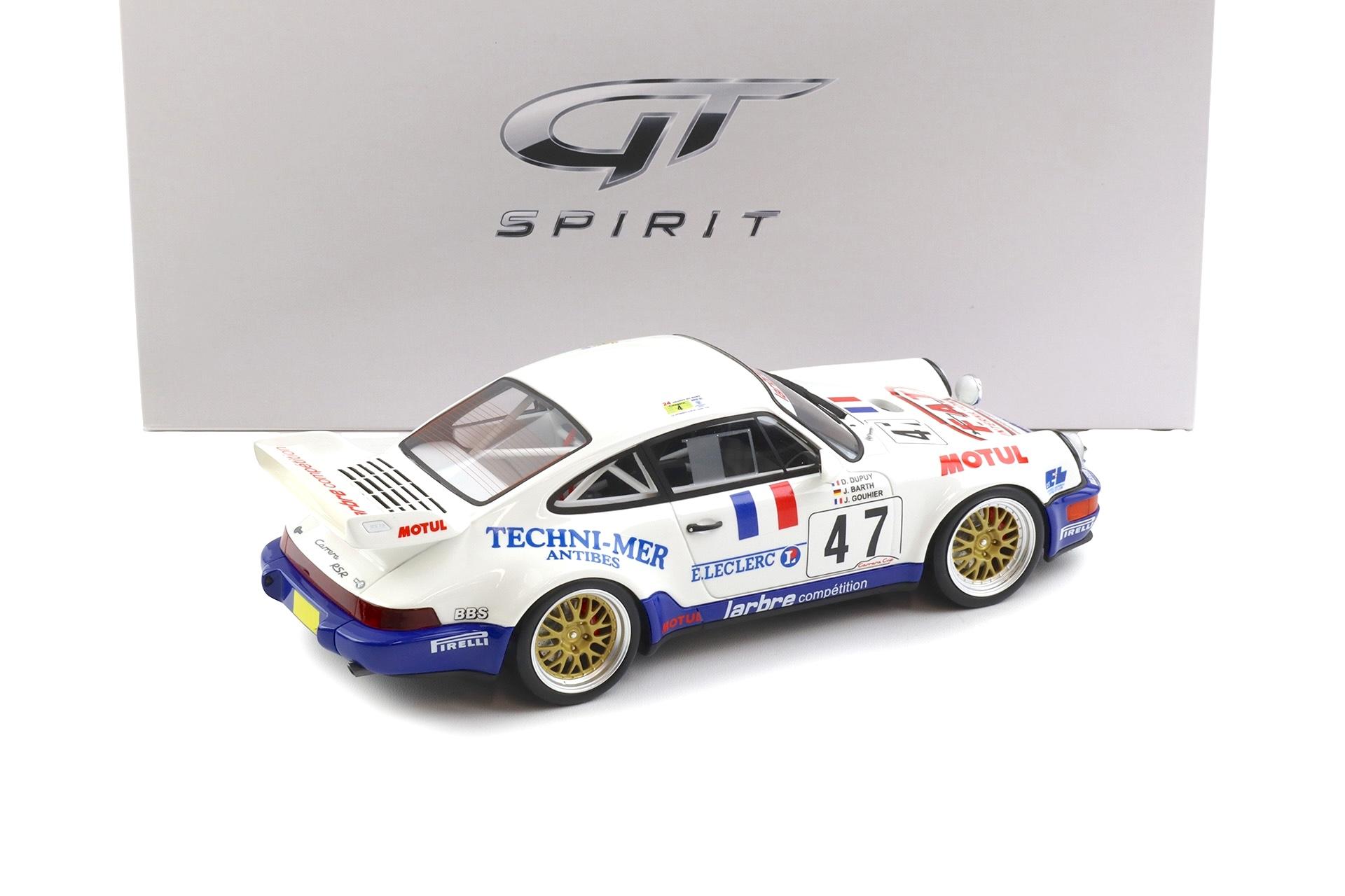 1:18 GT Spirit ZM082 Porsche 911 964 RSR #47 Le Mans 1993 Gouhier/ Barth