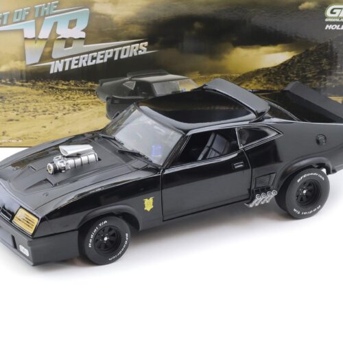 1:18 Greenlight 1973 Ford Falcon XB Last of the V8 Intercopters black Mad Max