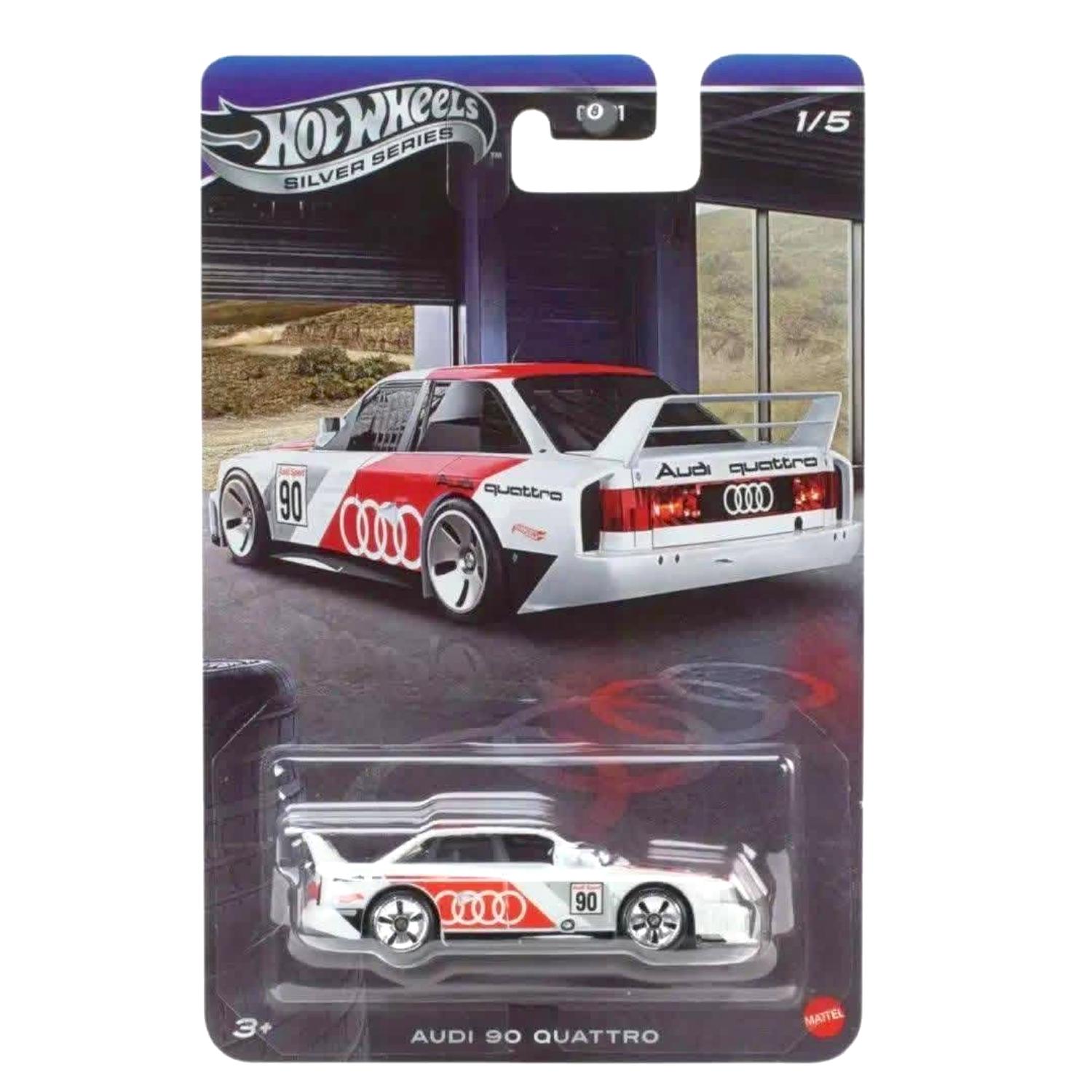 1:64 Hot Wheels 2026 Silver Series Audi Sport JKY15 Audi 90 Quattro