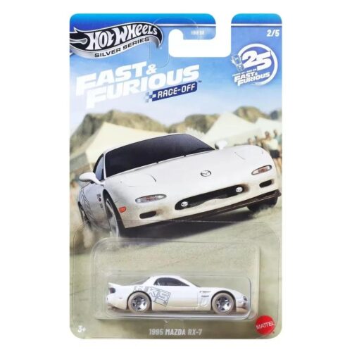 1:64 Hot Wheels 2026 Silver Series Fast & Furious Race-Off JKX16 Mazda RX-7