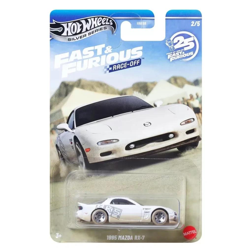 1:64 Hot Wheels 2026 Silver Series Fast & Furious Race-Off JKX16 Mazda RX-7