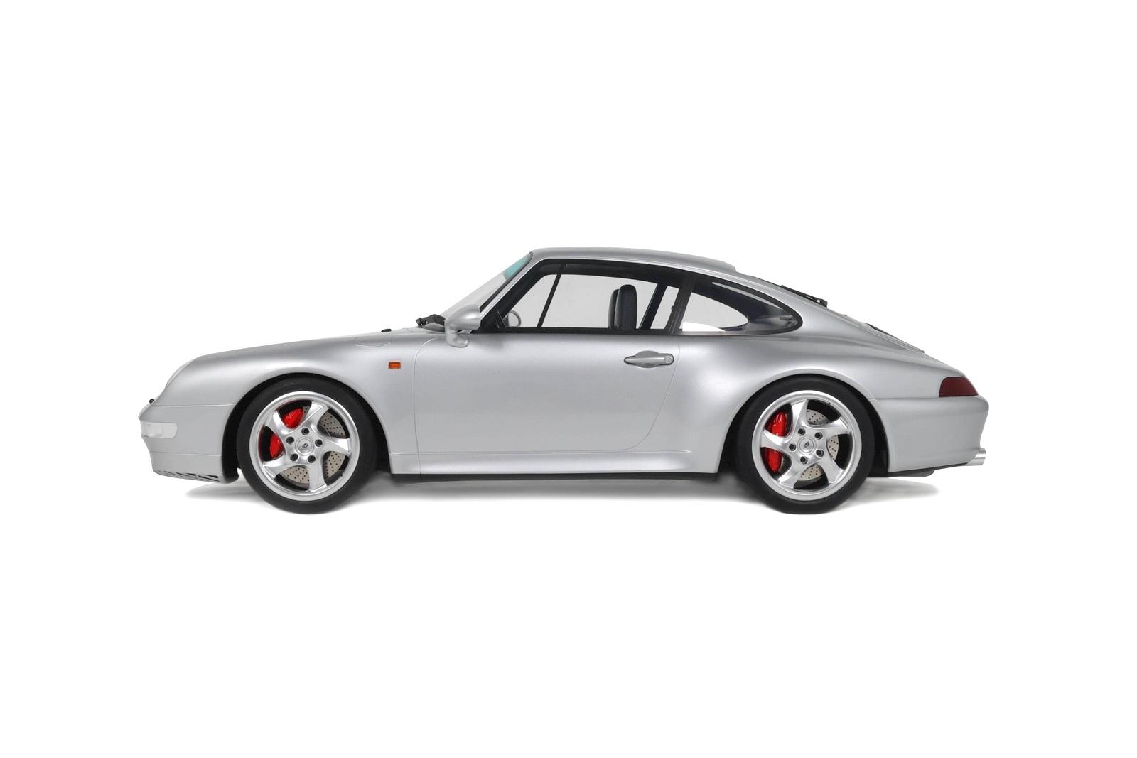 1:8 GT Spirit GTS801901 Porsche 911 993 Carrera 4S Coupe Polar silver