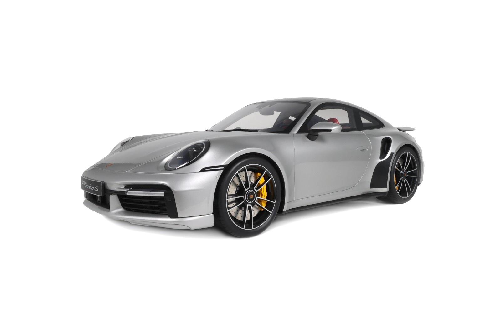 1:8 GT Spirit GTS801801 Porsche 911 992.1 Turbo S Coupe silver 2020