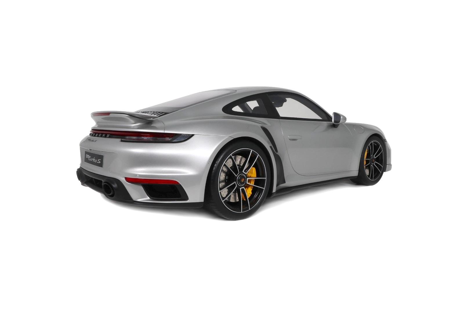 1:8 GT Spirit GTS801801 Porsche 911 992.1 Turbo S Coupe silver 2020
