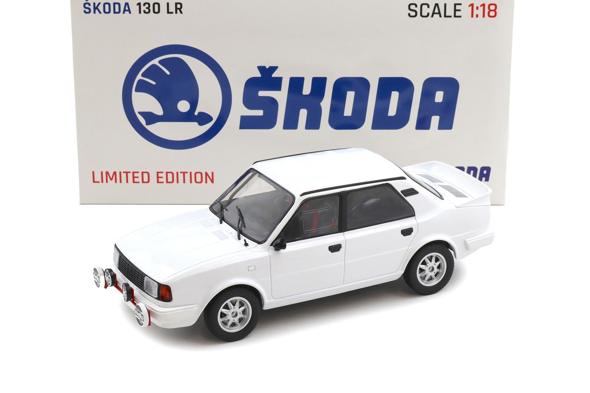 1:18 FOX18 Skonda 130 LR Plain Body Version white