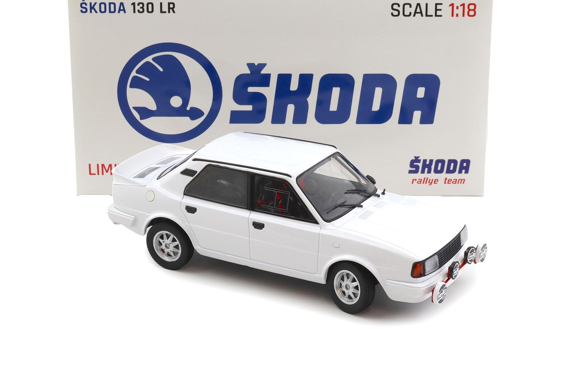 1:18 FOX18 Skonda 130 LR Plain Body Version white