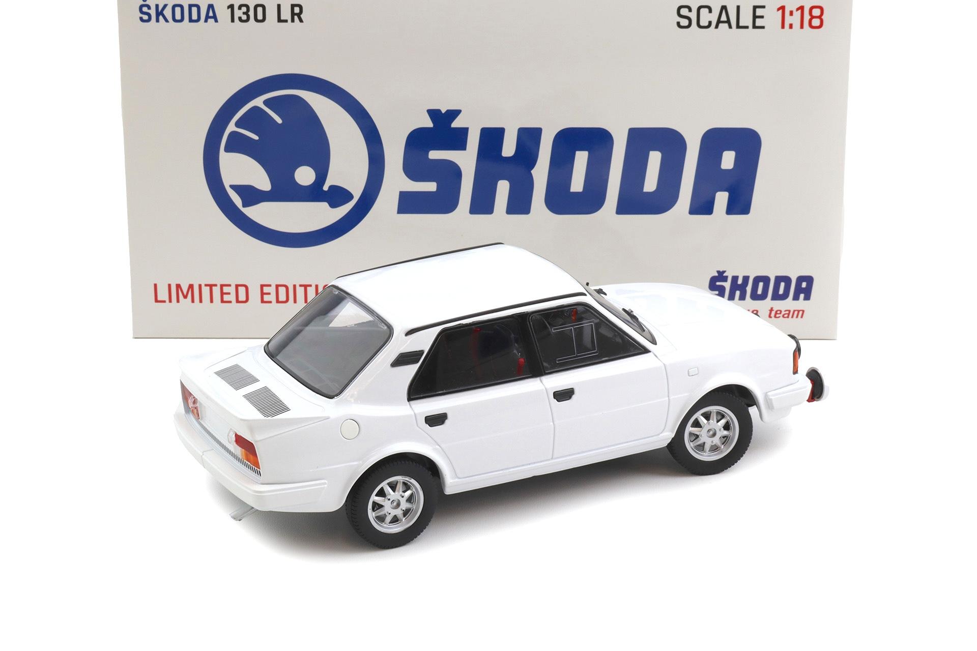 1:18 FOX18 Skonda 130 LR Plain Body Version white