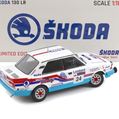 1:18 FOX18 Skonda 130 LR RAC Lombard Rally #24 Haugland/ Eckardt 1986