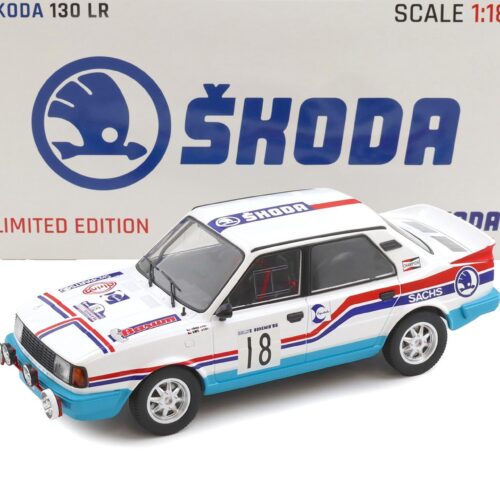 1:18 FOX18 Skonda 130 LR Rally Bohemia #18 Krecek/ Motl 1986