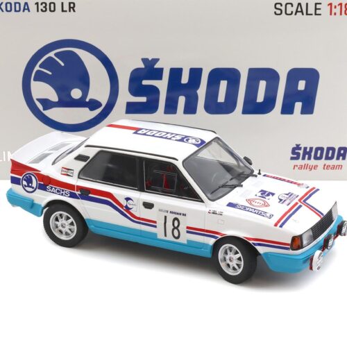 1:18 FOX18 Skonda 130 LR Rally Bohemia #18 Krecek/ Motl 1986
